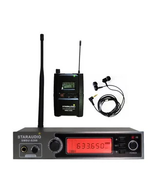 Staraudio Brand New Pro Wireless bodypack In-Ear Stereo monitor system Stage Audio UHF IR SMSU-0208
Staraudio Brand New Pro Wireless bodypack In-Ear Stereo monitor system Stage Audio UHF IR SMSU-0208