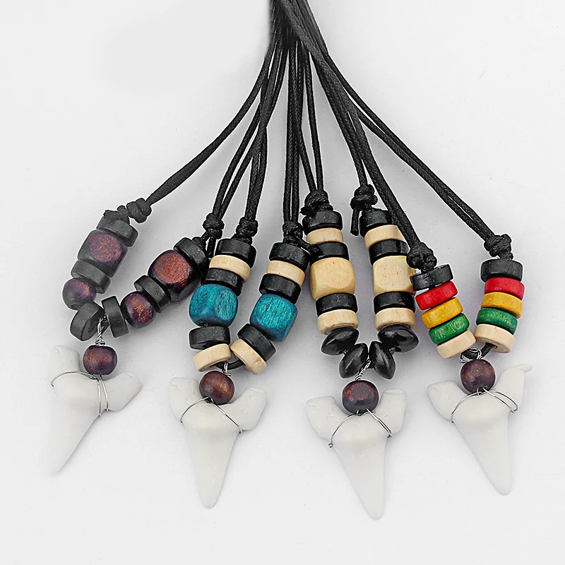 Кулон для серфинга ожерелье с зубами акулы|necklace cable|necklace packagingbead pearl necklace |