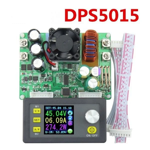 DP50V15A DPS5015 Программируемый Блок питания со встроенным Вольтметр Амперметр