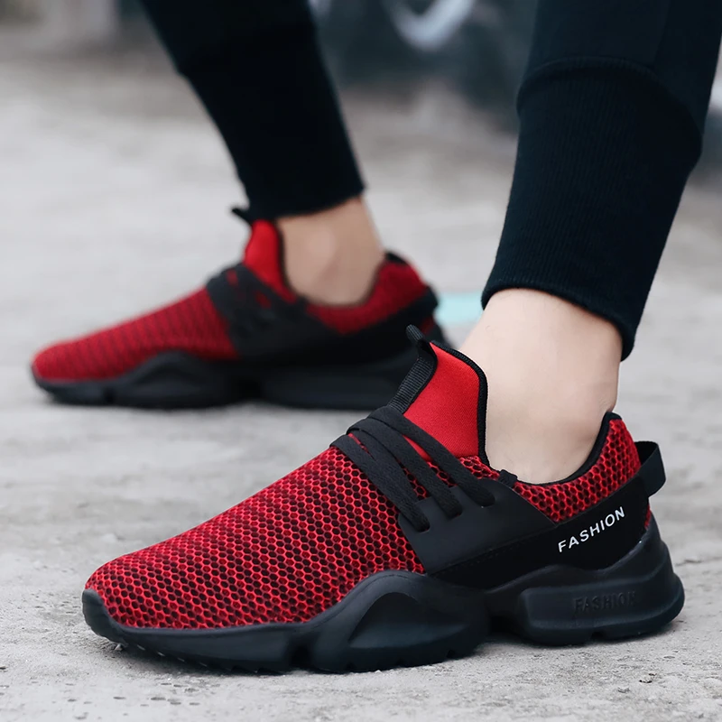 BLOOMNEXT Ultra Light Walking Men Sneakers Plus Size 39-46 Men Footwear Breathable Low Lace Up Trainers Sport Running Shoes
BLOOMNEXT Ultra Light Walking Men Sneakers Plus Size 39-46 Men Footwear Breathable Low Lace Up Trainers Sport Running Shoes
