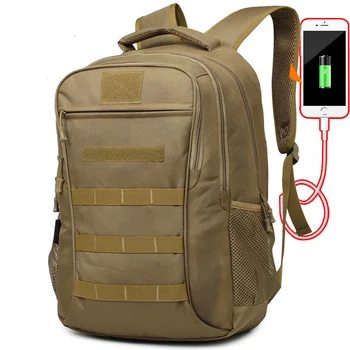 USB Military Tactical Backpack Camo Mochila Bag Outside Men Rucksack Army Trekking Backpack For Travel Climbing Camping 
USB Military Tactical Backpack Camo Mochila Bag Outside Men Rucksack Army Trekking Backpack For Travel Climbing Camping