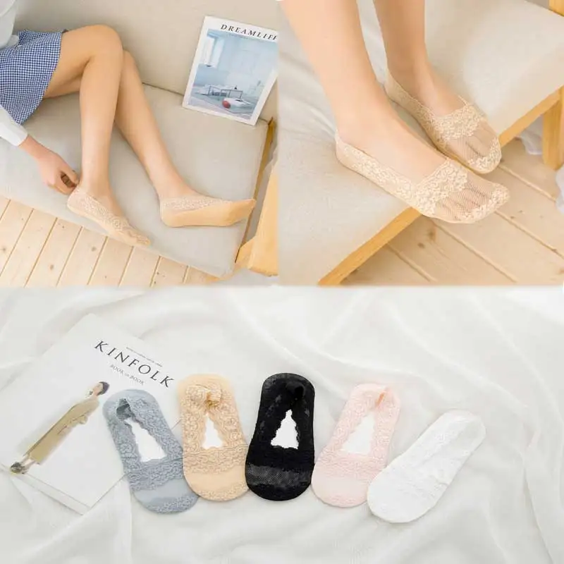 Thin Lace Solid Women Hollow Out Transparent Ankle Breathable Low Sock Seamless Invisible Socks Slippers Female Boat Short Socks
Thin Lace Solid Women Hollow Out Transparent Ankle Breathable Low Sock Seamless Invisible Socks Slippers Female Boat Short Socks