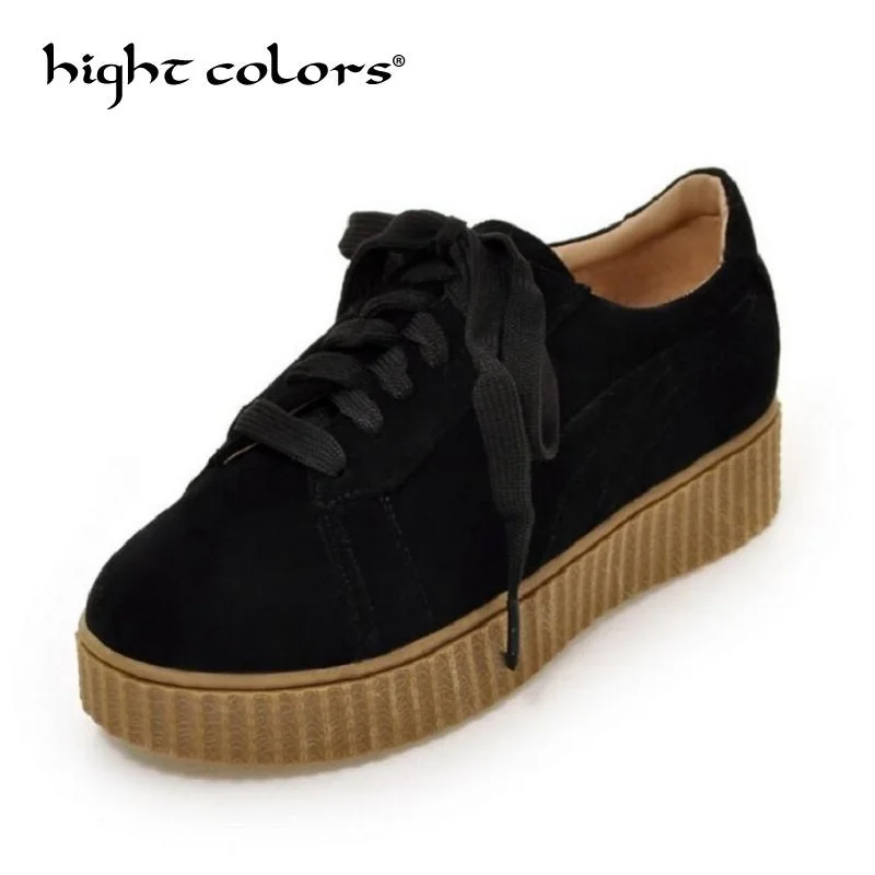 2019 Spring British Style New Thick-Bottomed Casual Flat Shoes For Women Retro Lace Platform Loafers Students Round Shoes
2019 Spring British Style New Thick-Bottomed Casual Flat Shoes For Women Retro Lace Platform Loafers Students Round Shoes