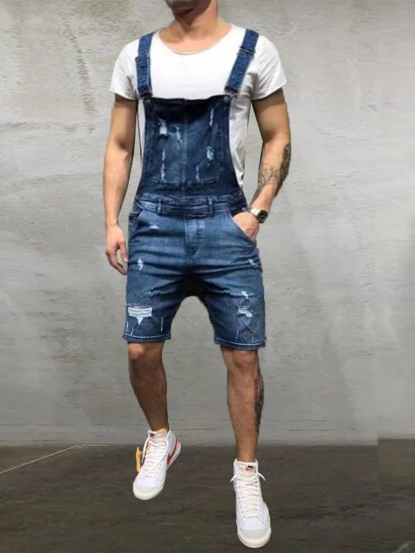Denim on denim Fashion Jeans Pants Men's Strap Denim Pantyhose Tear the Jeans Loose Sling Jumper Pants For Men 402
Denim on denim Fashion Jeans Pants Men's Strap Denim Pantyhose Tear the Jeans Loose Sling Jumper Pants For Men 402