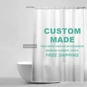 Custom Made 20pcs or More Shower Curtain Wholesale Design High-quality Polyester Waterproof Fabric Shower Curtain
Custom Made 20pcs or More Shower Curtain Wholesale Design High-quality Polyester Waterproof Fabric Shower Curtain