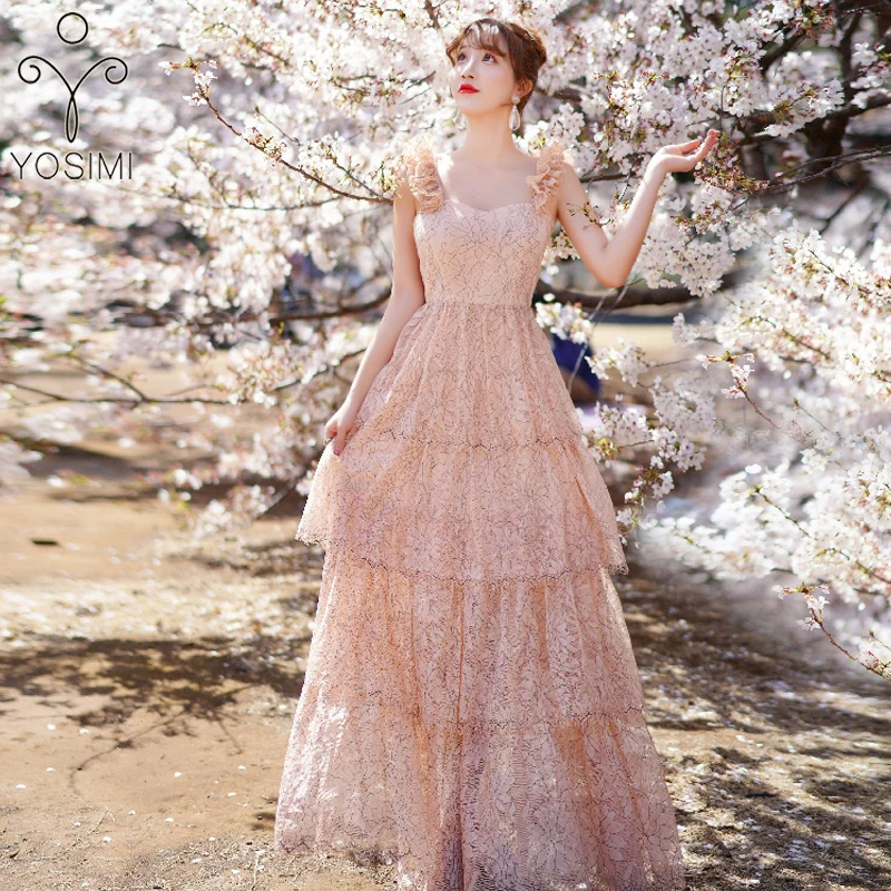 YOSIMI Long Dress 2019 Summer Dress Party Elegant Maxi Lace Long Women Dress V-neck Sleeveless Tank Cascading Ruffle Club Dress
YOSIMI Long Dress 2019 Summer Dress Party Elegant Maxi Lace Long Women Dress V-neck Sleeveless Tank Cascading Ruffle Club Dress