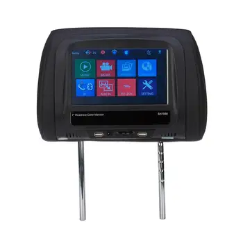 7" Touch Screen Car Headrest Monitor Pillow Monitor Multi-Media Player MP5 Player Support FM/SD/USB
7" Touch Screen Car Headrest Monitor Pillow Monitor Multi-Media Player MP5 Player Support FM/SD/USB