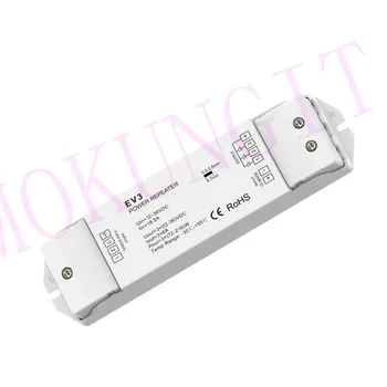 3CH*6A 12-36VDC CV Power Repeater EV3 Dimming/color temperature/RGB 3 in 1 Constant Voltage Power Amplifier PWM power amplifier
3CH*6A 12-36VDC CV Power Repeater EV3 Dimming/color temperature/RGB 3 in 1 Constant Voltage Power Amplifier PWM power amplifier