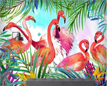 beibehang Dream Fashion Personality Decorative painting Interior Decorative Watercolor Flamingo Custom papel de parede Wallpaper
beibehang Dream Fashion Personality Decorative painting Interior Decorative Watercolor Flamingo Custom papel de parede Wallpaper