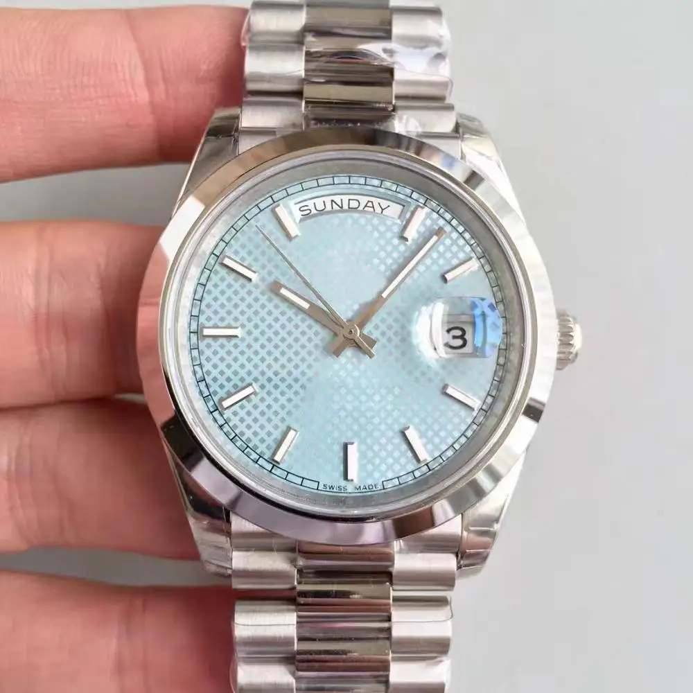 High quality luxury men's watch AAA automatic movement DAY DATE m228206-0004 series 40MM ice blue dial original master watches
High quality luxury men's watch AAA automatic movement DAY DATE m228206-0004 series 40MM ice blue dial original master watches