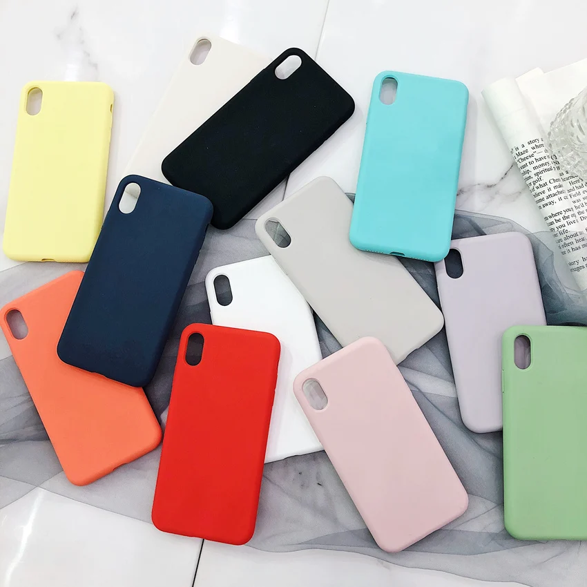 Liquid Silicone Case For Apple iPhone X XR XS Max 11 Pro 6 6S 7 8 Plus Soft Cover Shockproof Matte Shell Fashion Korean Stylish
Liquid Silicone Case For Apple iPhone X XR XS Max 11 Pro 6 6S 7 8 Plus Soft Cover Shockproof Matte Shell Fashion Korean Stylish