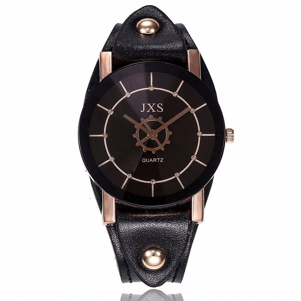 Hot Fashion Genuine Leather Gear Pattern Quartz Watch Casual Luxury Men Women Quartz Wristwatches Montre Femme Dropshipping
Hot Fashion Genuine Leather Gear Pattern Quartz Watch Casual Luxury Men Women Quartz Wristwatches Montre Femme Dropshipping