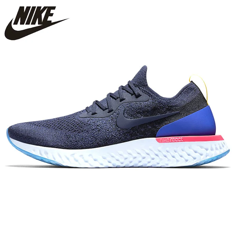 Nike Epic React Flyknit Men's Running Shoes Dark Blue Breathable Shock Absorption Non-slip Breathable AQ0067 400
Nike Epic React Flyknit Men's Running Shoes Dark Blue Breathable Shock Absorption Non-slip Breathable AQ0067 400