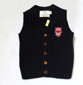 2015 Spring And Autumn Boy Vests 100% Cotton Vest Knitted Cardigan Coat Boy's Sweater Vest Boys Waistcoat Free Shipping
2015 Spring And Autumn Boy Vests 100% Cotton Vest Knitted Cardigan Coat Boy's Sweater Vest Boys Waistcoat Free Shipping