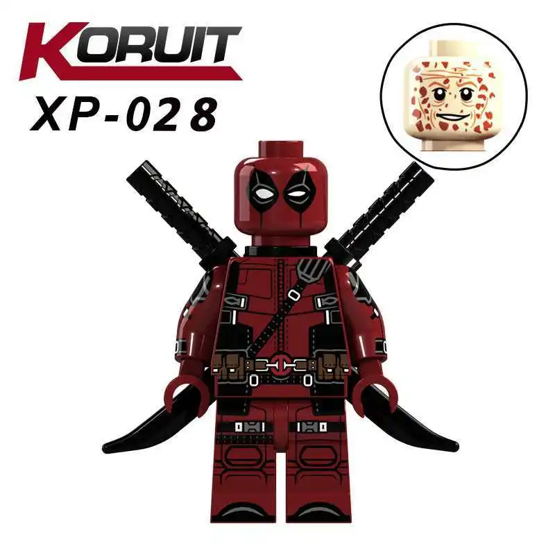 Legoings Marvel Super Heroes XP028 Deadpool 2 X-Men Action Figures Model Antiheroes Building Blocks DIY Toy for Children Legoing
Legoings Marvel Super Heroes XP028 Deadpool 2 X-Men Action Figures Model Antiheroes Building Blocks DIY Toy for Children Legoing
