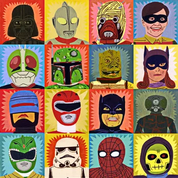 Modern handmade painting pop art super heros on oil canvas for living room decor and wallpaper
Modern handmade painting pop art super heros on oil canvas for living room decor and wallpaper