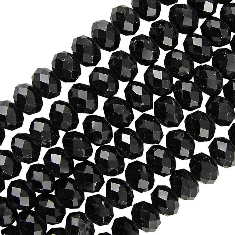 4 6 8 10 12mm Faceted Black Czech Crystal Glass Beads For Jewelry Making Spacer Rondelle Beads Diy Bracelet Necklace Jewellery
4 6 8 10 12mm Faceted Black Czech Crystal Glass Beads For Jewelry Making Spacer Rondelle Beads Diy Bracelet Necklace Jewellery