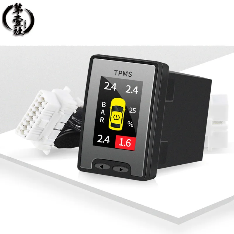Car Wheels Tires Parts LCD Display OBD Tire Pressure Monitoring System TPMS for Toyota Corolla levin rav4 camry | Автомобили и