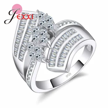 Big Promotion Exquisite Silver Color Cubic Zircon 925 Sterling Silver Rings wedding engagement anniversary gift
Big Promotion Exquisite Silver Color Cubic Zircon 925 Sterling Silver Rings wedding engagement anniversary gift