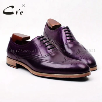 cie Round Toe Full Brogue Cut-outs Oxford Lace-up Hand-Painted Purple 100%Genuine Calf Leather Outsole Breathable HandmadeOX579
cie Round Toe Full Brogue Cut-outs Oxford Lace-up Hand-Painted Purple 100%Genuine Calf Leather Outsole Breathable HandmadeOX579