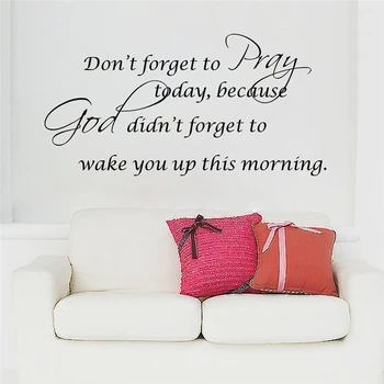 don't forget to pray today christian letters home decoration wall stickers living room bedroom diy art removable decals vinyl
don't forget to pray today christian letters home decoration wall stickers living room bedroom diy art removable decals vinyl