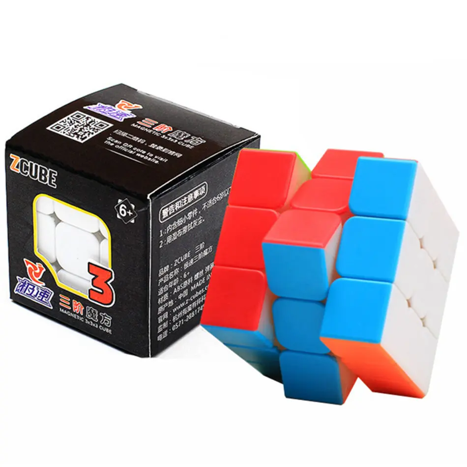 ZCBUE 3x3 Cube Stickerless 3x3x3 Magic Cube 3Layers Speed Cube Professional Puzzle Toys For Children Kids Gift Toy
ZCBUE 3x3 Cube Stickerless 3x3x3 Magic Cube 3Layers Speed Cube Professional Puzzle Toys For Children Kids Gift Toy