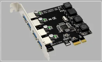 PCI-E PCIE Express 1x to four USB3.0 computer extended Riser Adapter Cards Conversion wire Independent power supply and work
PCI-E PCIE Express 1x to four USB3.0 computer extended Riser Adapter Cards Conversion wire Independent power supply and work