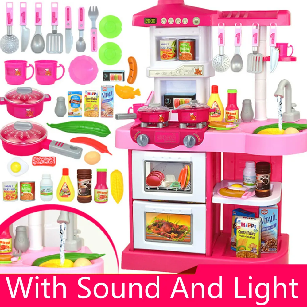 New 2 Types 1 Sets 37 Pcs Kitchen Plastic Pretend Play Food Children Toys With Music And Light Height is about 72 cm Toys Gifts
New 2 Types 1 Sets 37 Pcs Kitchen Plastic Pretend Play Food Children Toys With Music And Light Height is about 72 cm Toys Gifts