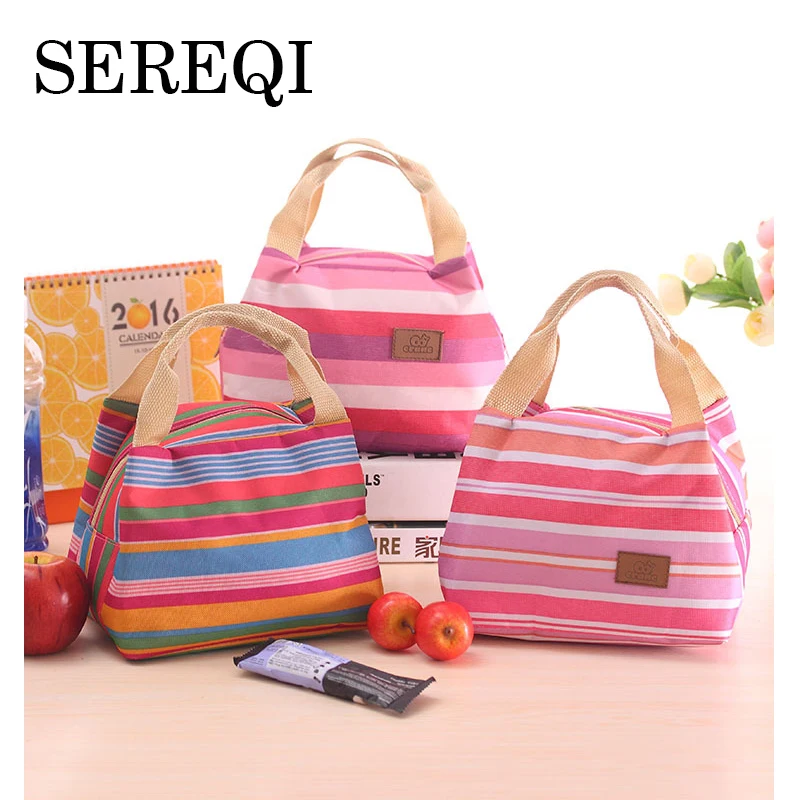 SEREQI Travel Accessories Hot Sale Travel Fashion Travel Large Capacity Pouch Stripe Insulated Lunch Box Bags For Women Kids Man
SEREQI Travel Accessories Hot Sale Travel Fashion Travel Large Capacity Pouch Stripe Insulated Lunch Box Bags For Women Kids Man