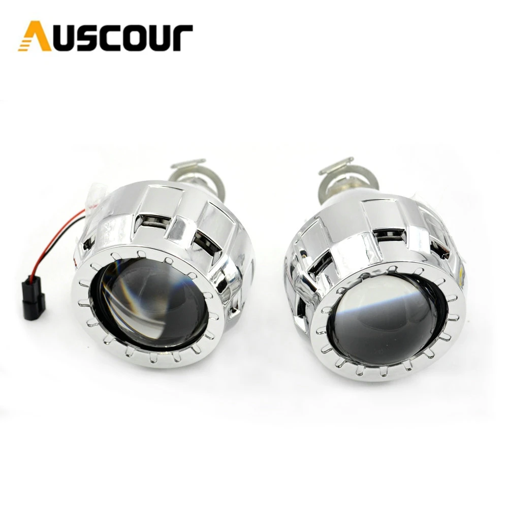 Ксеноновая линза для фар Bixenon HID 1 8 дюйма мини пистолет Gatling автомобилей и