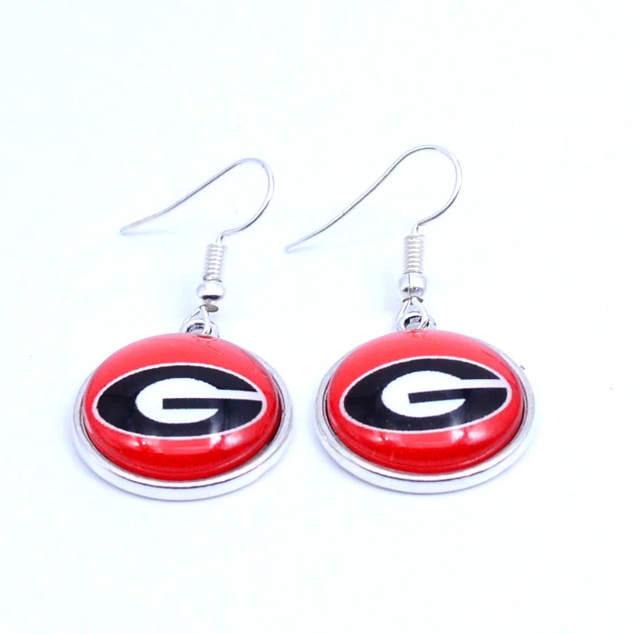 Earrings Georgia Bulldogs Charms Dangle Earrings Sport Earrings Football Jewelry for Women Birthday Party Gift 5 pairs
Earrings Georgia Bulldogs Charms Dangle Earrings Sport Earrings Football Jewelry for Women Birthday Party Gift 5 pairs