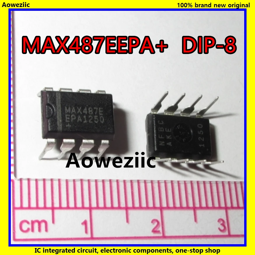 5Pcs/Lot MAX487EEPA+ MAX487EEPA MAX487E 487 DIP-8 15kV ESD-Protected, Slew-Rate-Limited, Low-Power, RS-485/RS-422 Transceivers
5Pcs/Lot MAX487EEPA+ MAX487EEPA MAX487E 487 DIP-8 15kV ESD-Protected, Slew-Rate-Limited, Low-Power, RS-485/RS-422 Transceivers