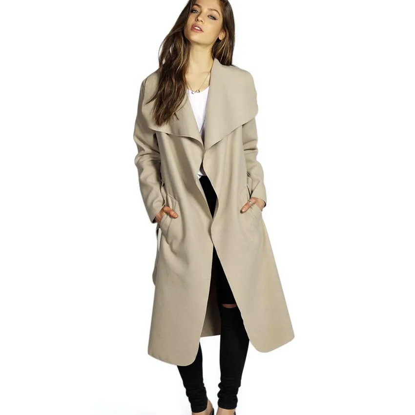 Kenancy 2019 Winter Coat Women Wide Lapel Belt Pocket Wool Blend Coat Oversize Long Red Trench Coat Outwear Wool Coat Women
Kenancy 2019 Winter Coat Women Wide Lapel Belt Pocket Wool Blend Coat Oversize Long Red Trench Coat Outwear Wool Coat Women