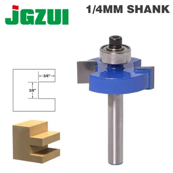 1pc 1/4 Shank T type bearings wood milling cutter Industrial Grade Rabbeting Bit woodworking tool router bits for wood
1pc 1/4 Shank T type bearings wood milling cutter Industrial Grade Rabbeting Bit woodworking tool router bits for wood