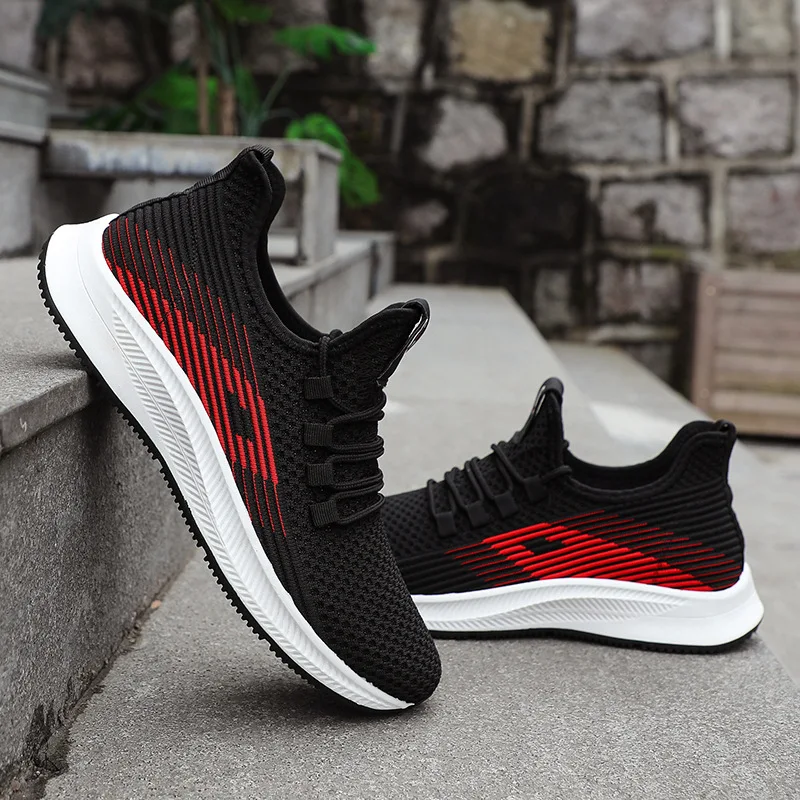 Brand Adult Jogging Shoes Men Casual Shoes Male Sneakers Flats Mesh Loafers Fly Knit Sports Breathable Spring Autumn Trainers
Brand Adult Jogging Shoes Men Casual Shoes Male Sneakers Flats Mesh Loafers Fly Knit Sports Breathable Spring Autumn Trainers
