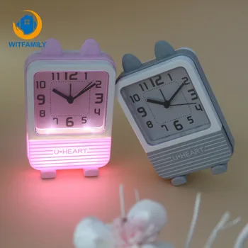 Cute Mute Bear Alarm Clock for Children with Night Light Luminous Clock Bed Home Decoration Students usb charge
Cute Mute Bear Alarm Clock for Children with Night Light Luminous Clock Bed Home Decoration Students usb charge