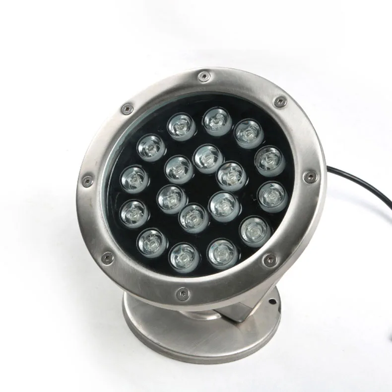 

3W 6W 9W 12W 15W 18W 24W 36W LED Fountain Swimming Pool Lamp ip68 outdoor waterproof Stainless Steel RGB Led Underwater Light