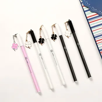 12Pcs Novelty Four-leaf Clover Gel Pen Lucky Grass Pendant Fun Kids Gift Art Accessories School Office Supply Kawaii Stationary
12Pcs Novelty Four-leaf Clover Gel Pen Lucky Grass Pendant Fun Kids Gift Art Accessories School Office Supply Kawaii Stationary