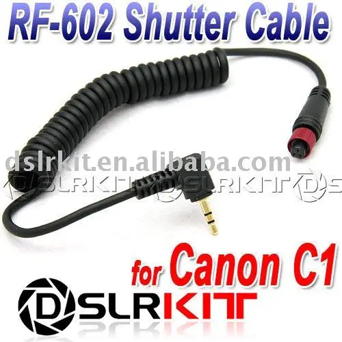 YONGNUO RF-602 YN-126 Remote Cable for CANON 650D 600D 550D 500D 450D T4i T3i T2i
YONGNUO RF-602 YN-126 Remote Cable for CANON 650D 600D 550D 500D 450D T4i T3i T2i