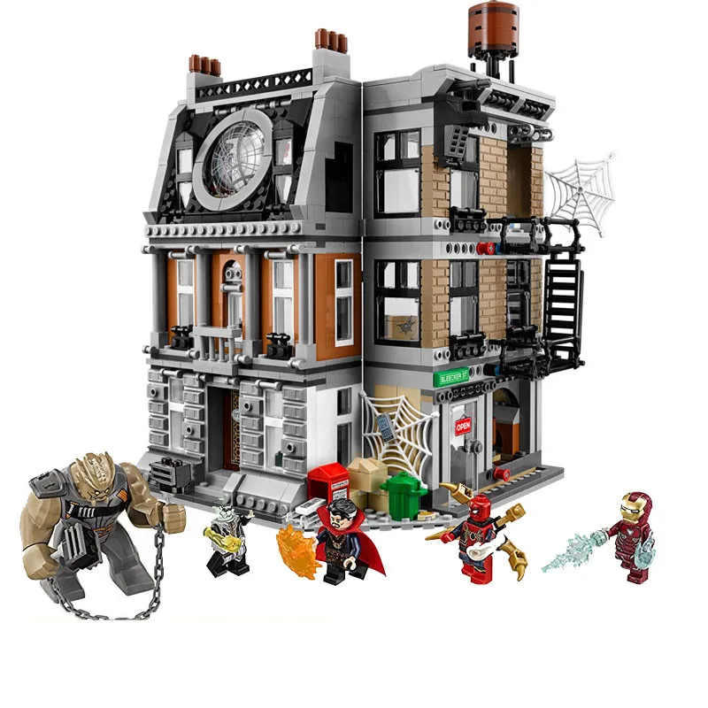 1125pcs Compatible with Lego 76108 Avengers Super Hero Series The Sanctum Sanctorum Showdown Set Model Building Blocks Bricks
1125pcs Compatible with Lego 76108 Avengers Super Hero Series The Sanctum Sanctorum Showdown Set Model Building Blocks Bricks