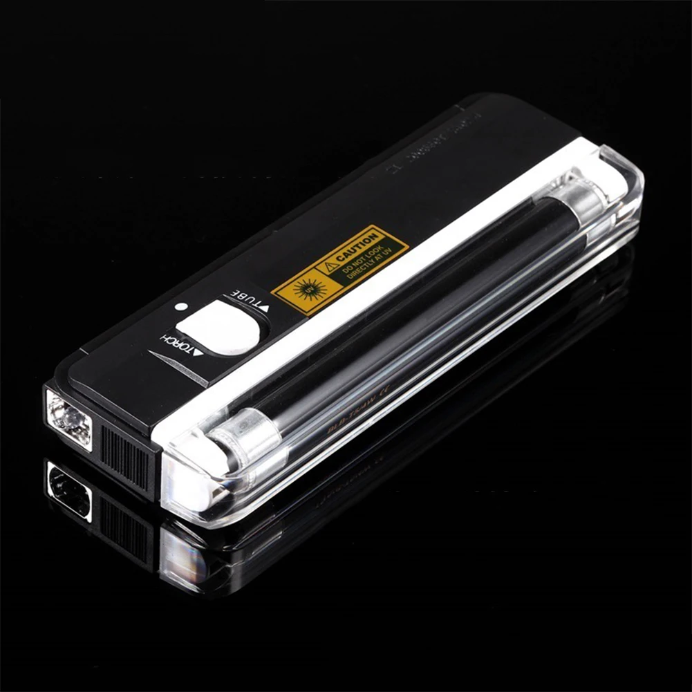 Fake Handheld Flashlight With Torch Money Detector Counterfeit Check Passports Security Banknotes UV Lamp Portable Note
Fake Handheld Flashlight With Torch Money Detector Counterfeit Check Passports Security Banknotes UV Lamp Portable Note