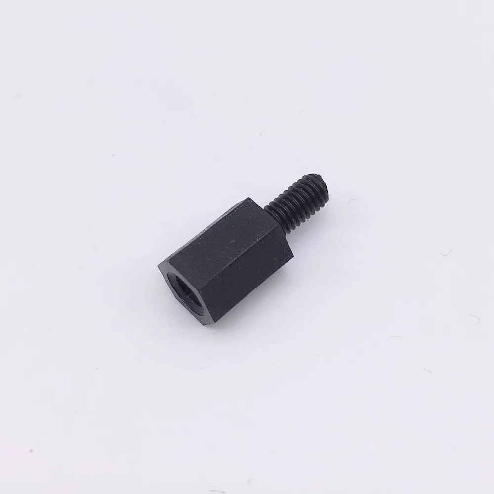 6+6 M3 Black Nylon Hex Spacers Screw Nut Standoff Plastic Accessories Assortment 1000 Pcs
6+6 M3 Black Nylon Hex Spacers Screw Nut Standoff Plastic Accessories Assortment 1000 Pcs