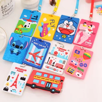 Super Cute Cartoon Car Animals Silicone Card Cover Bus Bank Id Card Case Holder with Rope
Super Cute Cartoon Car Animals Silicone Card Cover Bus Bank Id Card Case Holder with Rope