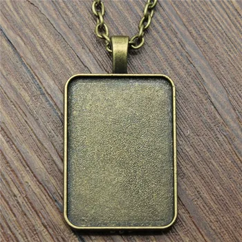 4 Styles Fit 18x25mm Rectangle Glass Cabochon Base Setting 70cm Chain Jewelry Finding Accessories For Cabochon Necklace Making
4 Styles Fit 18x25mm Rectangle Glass Cabochon Base Setting 70cm Chain Jewelry Finding Accessories For Cabochon Necklace Making
