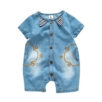 2018 Summer New Fashion Baby Clothing Sets Stripe Ears Denim Jumpsuits Comfortable Baby Boy/Girls Clothes Infant Clothes
2018 Summer New Fashion Baby Clothing Sets Stripe Ears Denim Jumpsuits Comfortable Baby Boy/Girls Clothes Infant Clothes