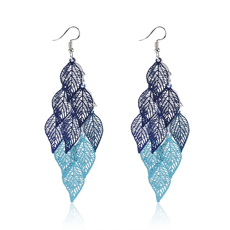 Vintage Leaves Drop Earrings Luxury Bohemian Leaf Dangle Earrings Hollow Out Earrings For Women New Fashion Jewelry Gifts 8C1144
Vintage Leaves Drop Earrings Luxury Bohemian Leaf Dangle Earrings Hollow Out Earrings For Women New Fashion Jewelry Gifts 8C1144