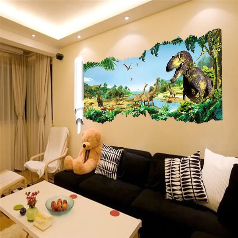 Modern popular animated cartoon dinosaur colorful background 3D wall sticker for kids baby animal wall stickershome decoration
Modern popular animated cartoon dinosaur colorful background 3D wall sticker for kids baby animal wall stickershome decoration