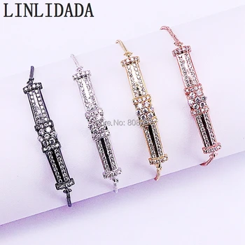 10Pcs Metal Copper Micro Pave Cz Zircon Fashion Charm Connector Bracelets for Women Girl Jewelry
10Pcs Metal Copper Micro Pave Cz Zircon Fashion Charm Connector Bracelets for Women Girl Jewelry