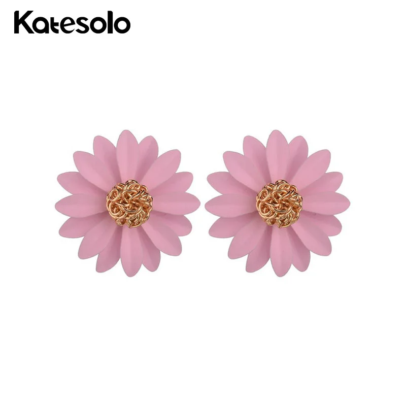 Korean Style Spray Paint Big Flower Earrings Brinco For Women Punk Sweet Stud Earrings Statement Female Jewelry
Korean Style Spray Paint Big Flower Earrings Brinco For Women Punk Sweet Stud Earrings Statement Female Jewelry
