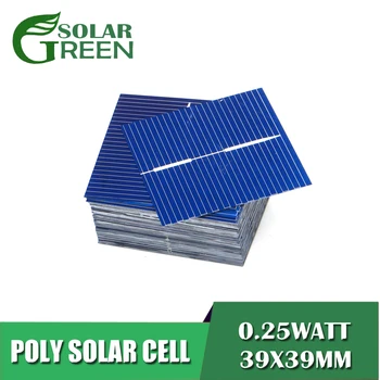 100pcs/lot Solar Panel Painel Cells DIY Charger Polycrystalline Silicon Sunpower Solar Bord 39x39mm 0.5V 0.25W
100pcs/lot Solar Panel Painel Cells DIY Charger Polycrystalline Silicon Sunpower Solar Bord 39x39mm 0.5V 0.25W
